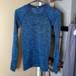 Lululemon Swiftly Tech Long Sleeve 2.0 Prism Stripe Turquoise Tide Multi 214